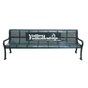 Personalized Perforated Bench 